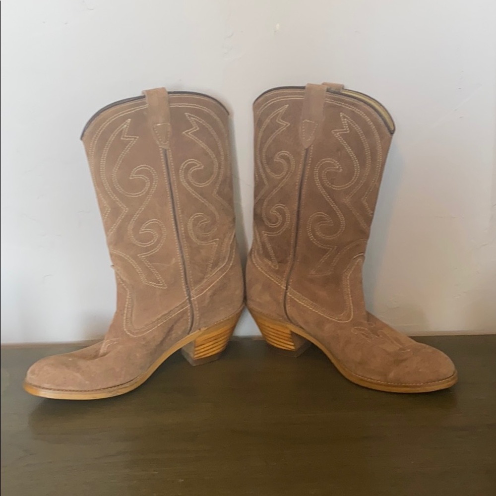 Leather Rodeo Boots
